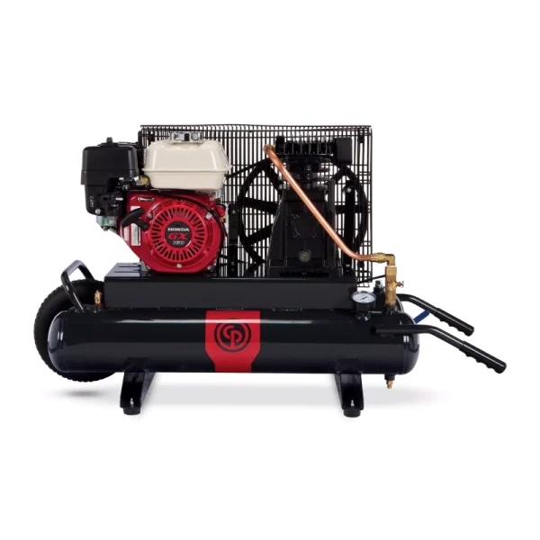 Chicago Pneumatic 2-14 HP Piston Gas Air Compressor for sale at Vero Aircompressor – Reliable and powerful for industrial and portable use.