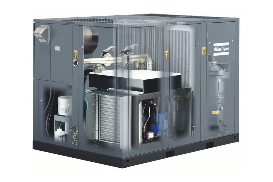 Atlas Copco GR 110-200 Two-Stage Rotary Screw Air Compressor – Factory Price & Wholesale Supply